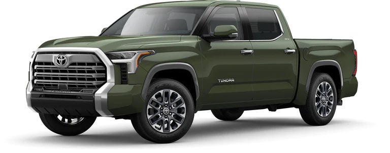 2022 Toyota Tundra Limited in Army Green | Bergstrom Toyota in Oshkosh WI