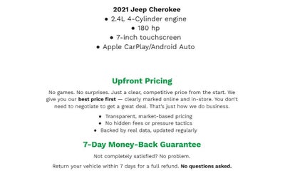 2021 Jeep CHEROKEE SPORT UTILITY