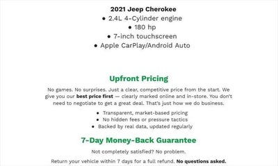 2021 Jeep Cherokee Latitude 4x4