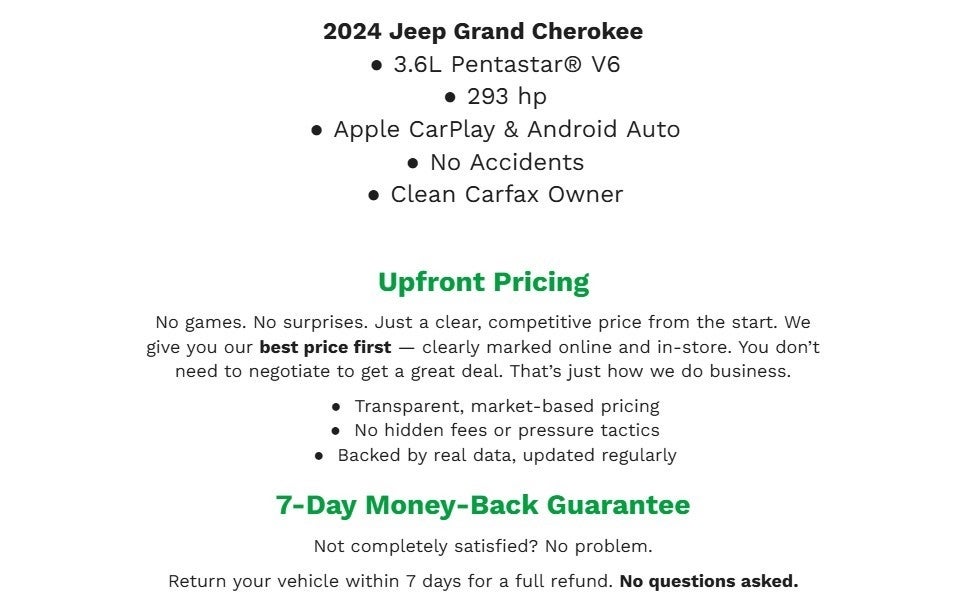 2024 Jeep Grand Cherokee L Limited 4x4