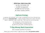 2025 RAM 1500 Big Horn 4x4 Crew Cab 5'7 Box