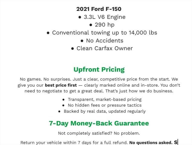2021 Ford F-150 XLT 4WD SuperCrew 5.5' Box