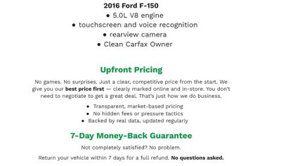 2016 Ford F-150 4WD SuperCrew 157 XLT