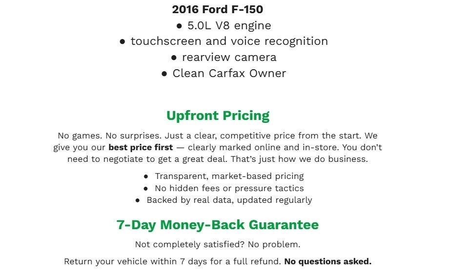 2016 Ford F-150 4WD SuperCrew 157 XLT