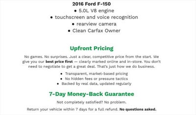 2016 Ford F-150 4WD SuperCrew 157 XLT