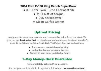 2014 Ford F-150 4WD SuperCrew 145 King Ranch