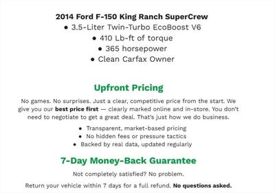 2014 Ford F-150 4WD SuperCrew 145 King Ranch
