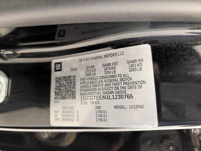 2020 Chevrolet Colorado 4WD Crew Cab 128 ZR2