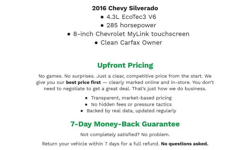 2016 Chevrolet Silverado 1500 4WD Double Cab 143.5 LT w/1LT