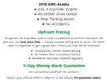 2018 GMC Acadia AWD 4dr SLT w/SLT-1