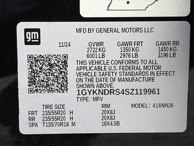 2025 Cadillac XT5 AWD 4dr Premium Luxury