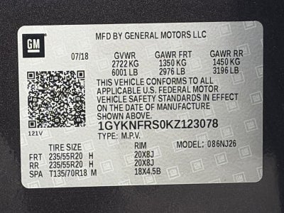 2019 Cadillac XT5 AWD 4dr Premium Luxury