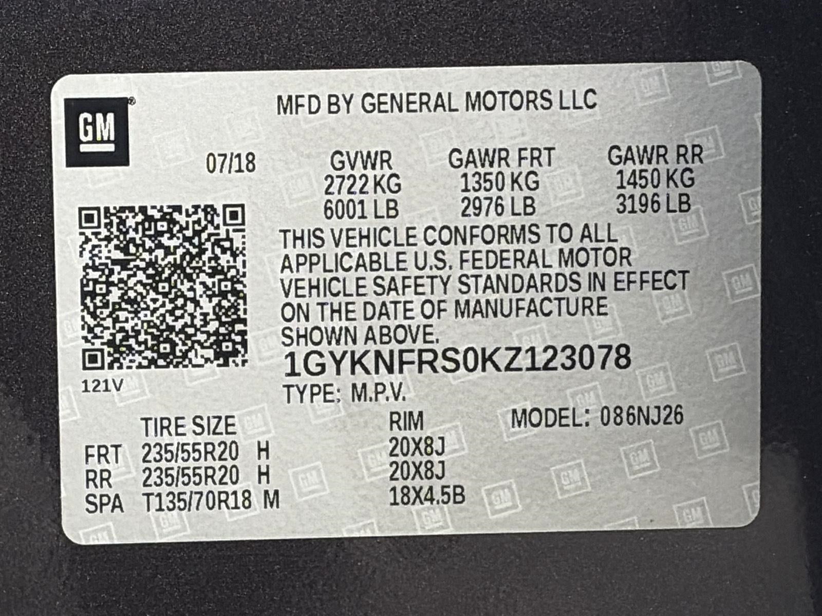 2019 Cadillac XT5 AWD 4dr Premium Luxury