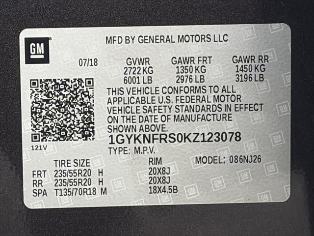 2019 Cadillac XT5 AWD 4dr Premium Luxury