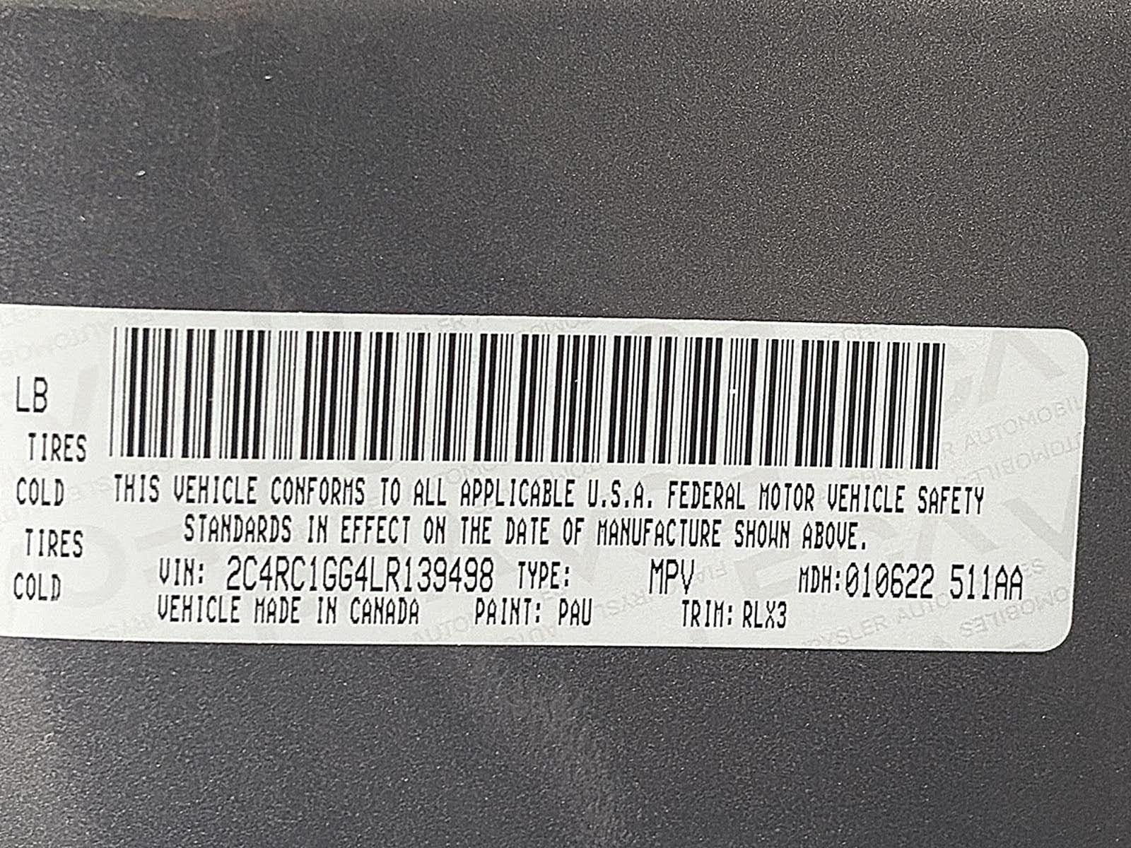 2020 Chrysler Pacifica Red S FWD