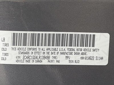 2020 Chrysler Pacifica Red S FWD