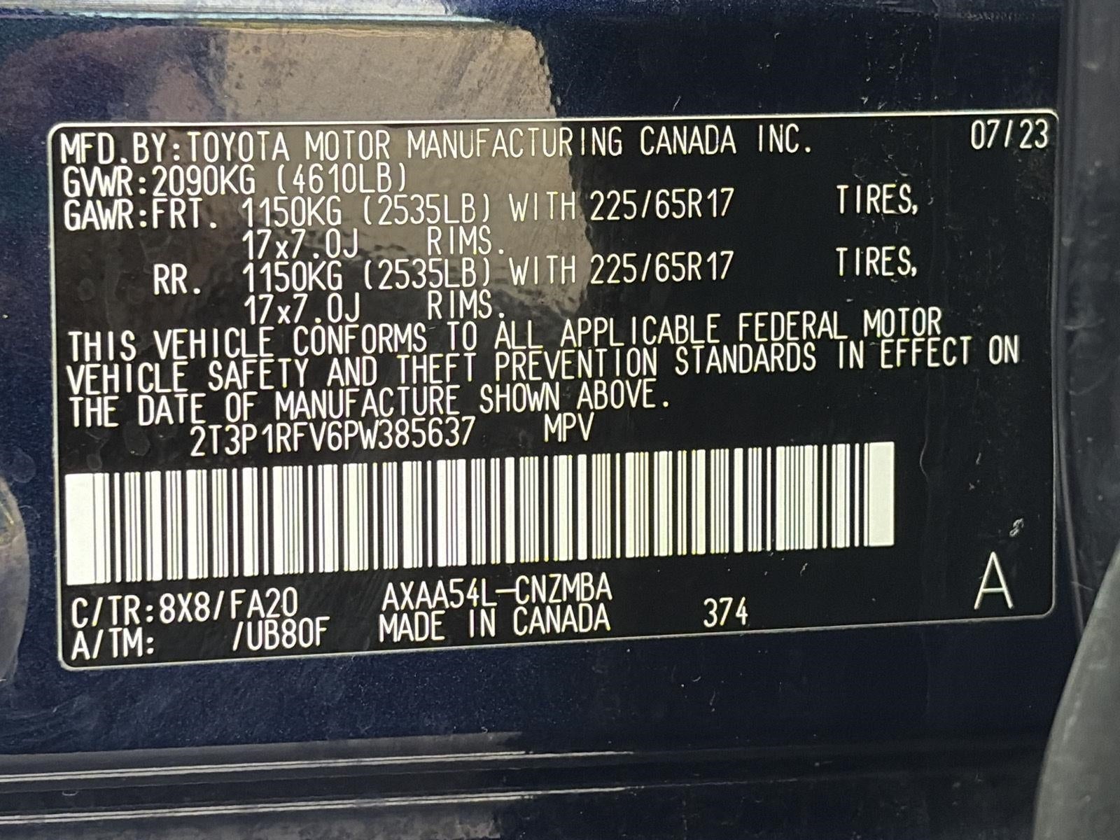2023 Toyota RAV4 XLE AWD