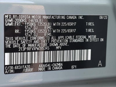 2023 Toyota RAV4 XLE AWD