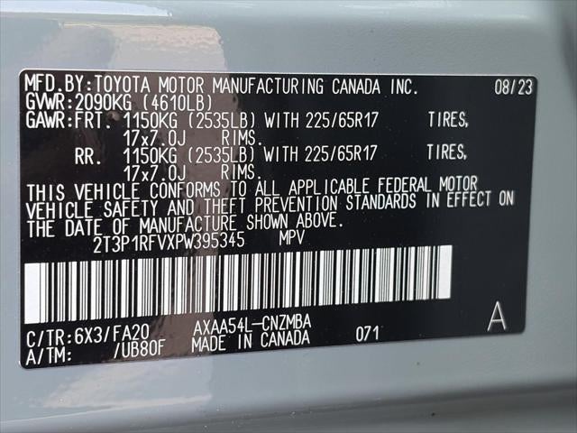 2023 Toyota RAV4 XLE AWD