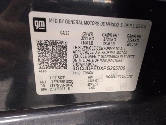 2023 Chevrolet Silverado 1500 4WD Crew Cab 147 LT Trail Boss