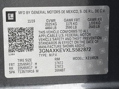2020 Chevrolet Equinox FWD 4dr LT w/1LT