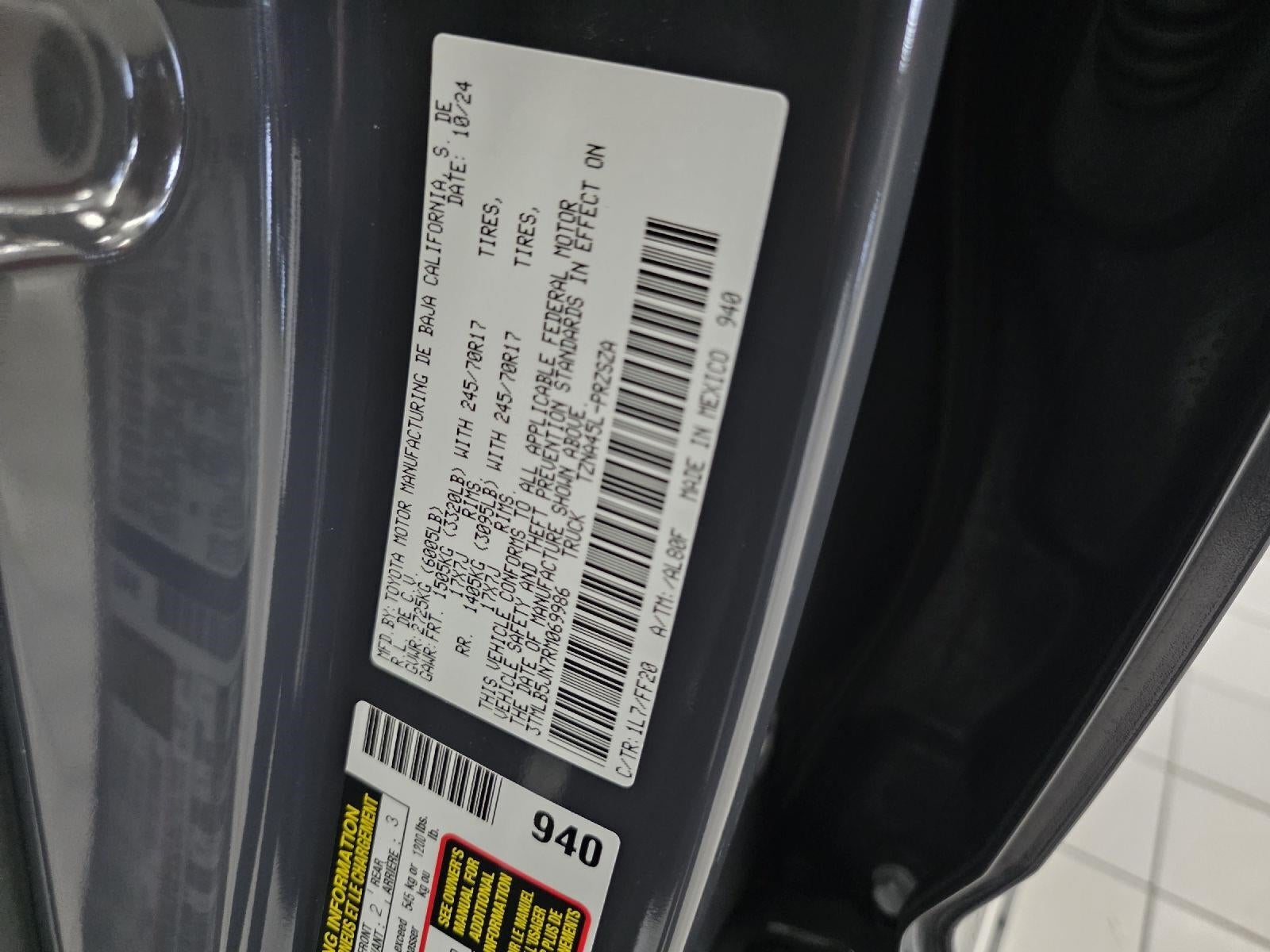 2024 Toyota TACOMA 4WD SR5