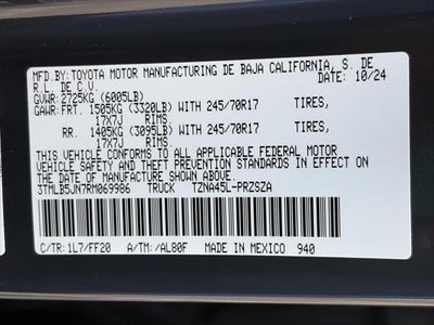 2024 Toyota TACOMA 4WD SR5