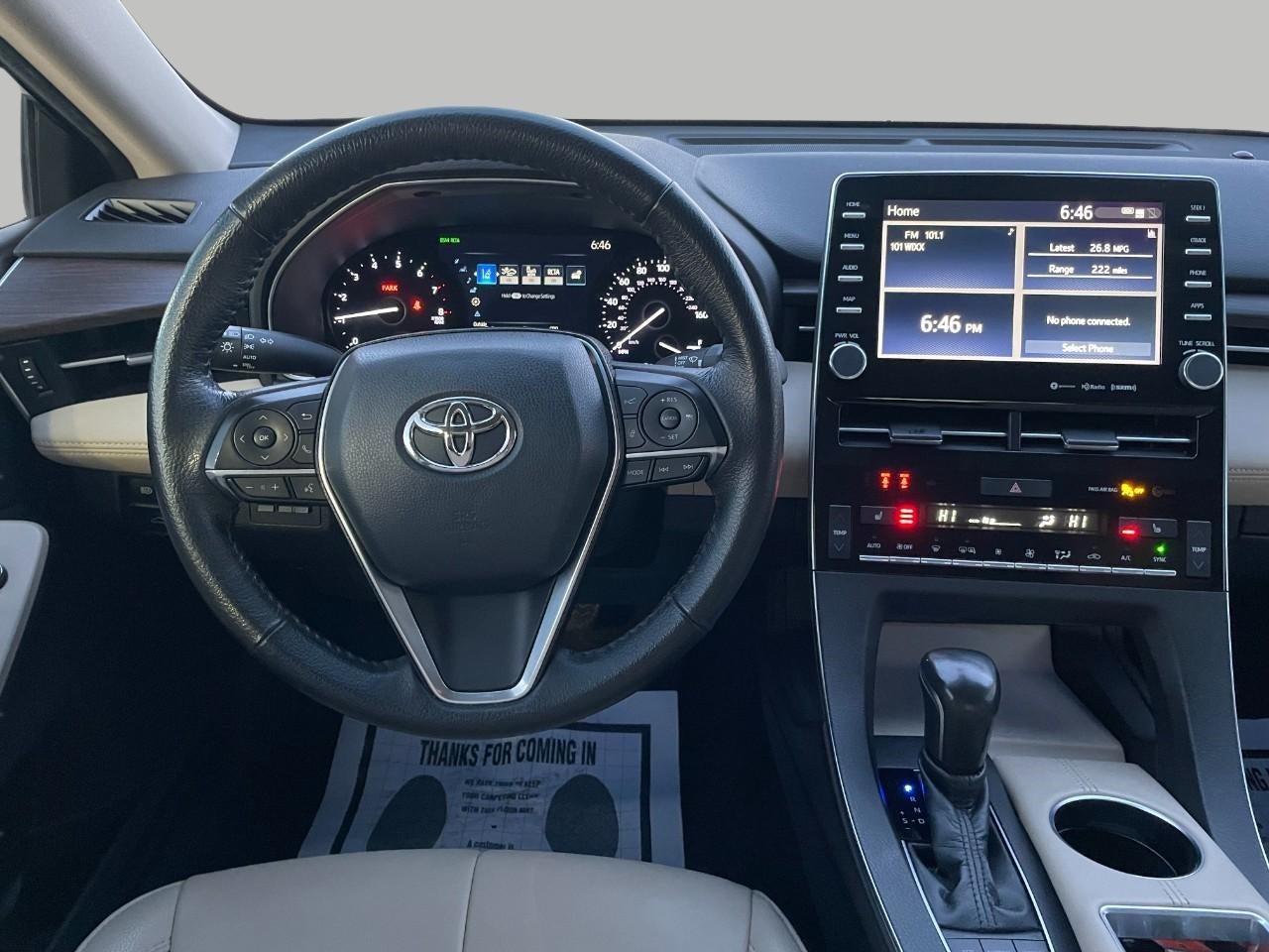 2021 Toyota Avalon XLE FWD