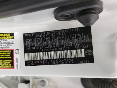 2024 Toyota Camry Hybrid XSE CVT