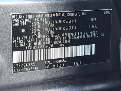 2023 Toyota RAV4 Hybrid Limited AWD