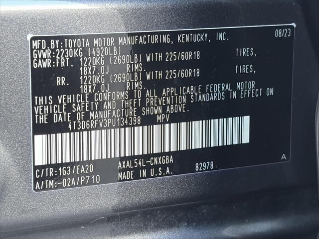 2023 Toyota RAV4 Hybrid Limited AWD
