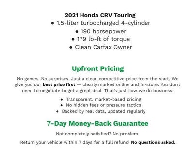 2021 Honda CR-V Touring AWD