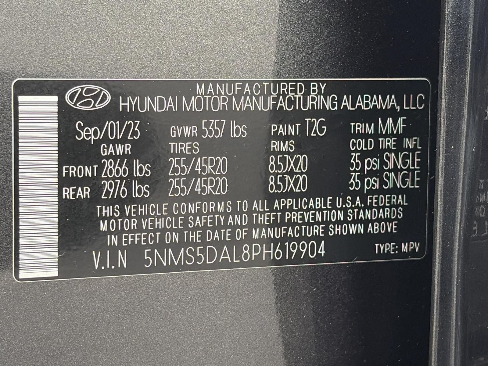 2023 Hyundai Santa Fe Calligraphy AWD