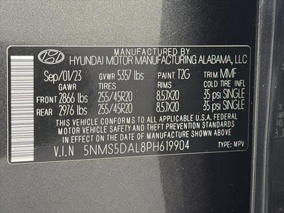 2023 Hyundai Santa Fe Calligraphy AWD