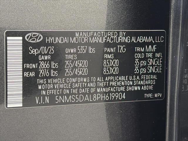 2023 Hyundai Santa Fe Calligraphy AWD