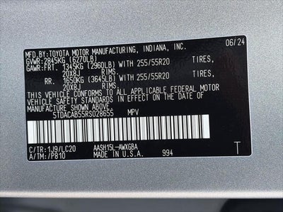 2024 Toyota Grand Highlander Hybrid Limited AWD