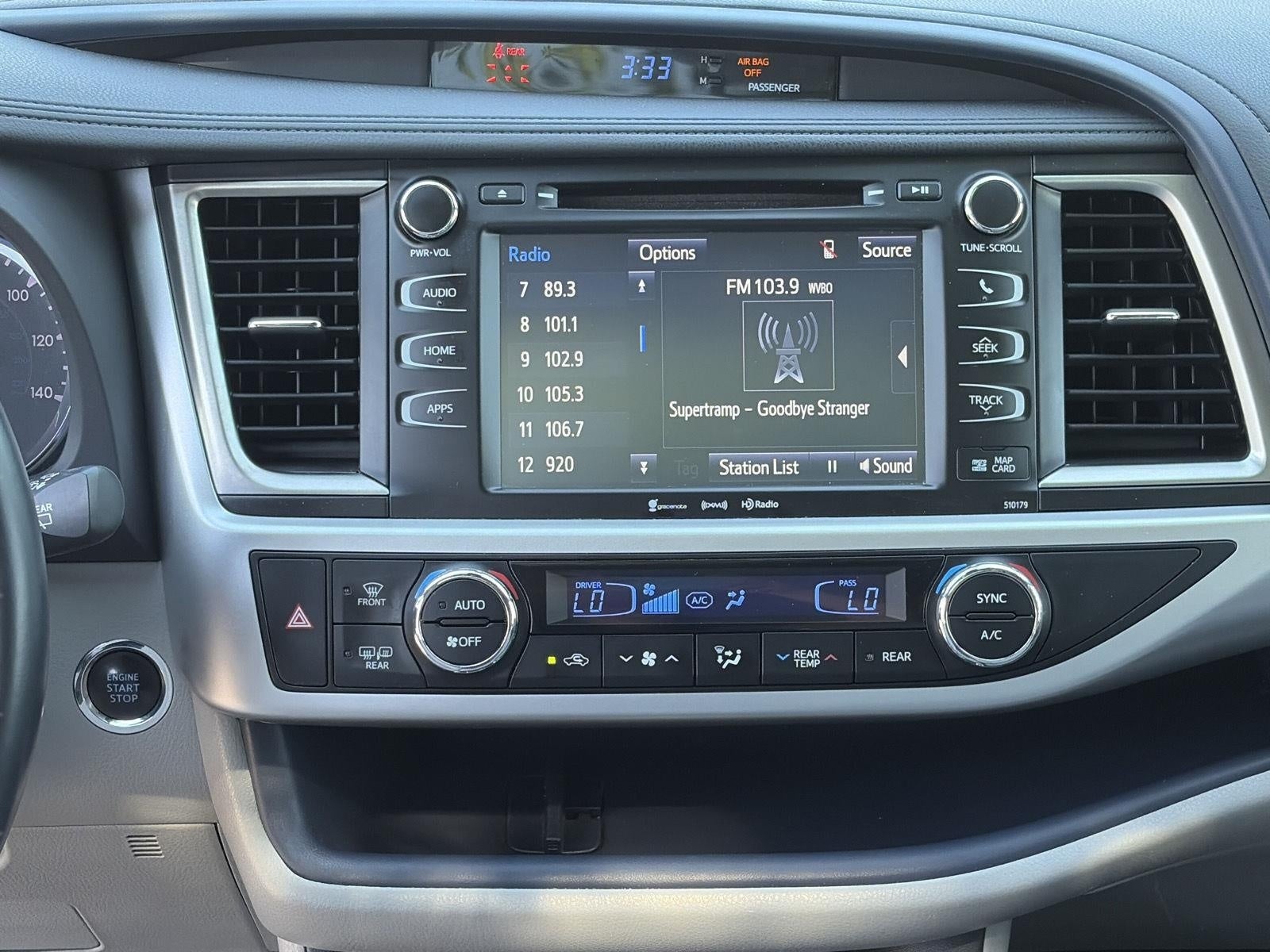 2017 Toyota Highlander XLE V6 AWD