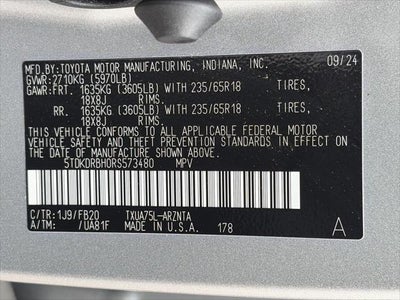 2024 Toyota Highlander LE AWD