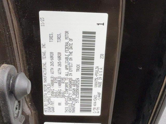 2024 Toyota Tundra 4WD Limited Hybrid CrewMax 5.5' Bed