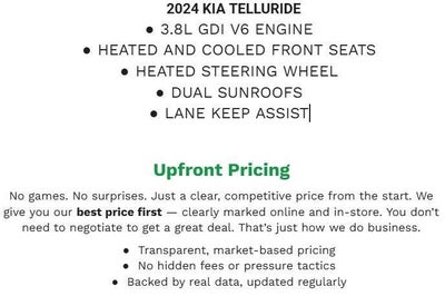 2024 Kia Telluride SX X-Line AWD