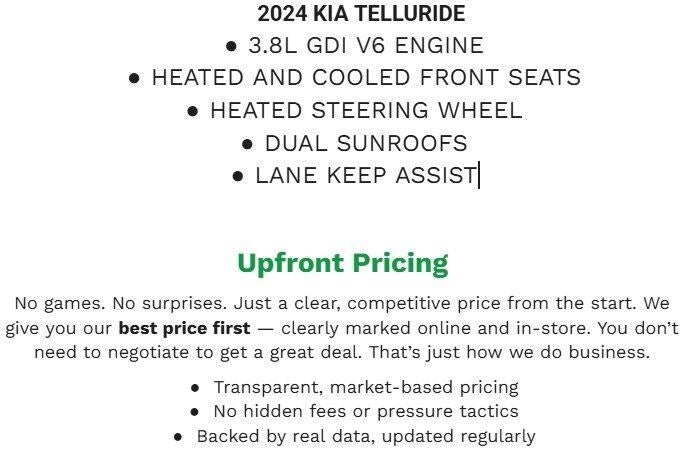 2024 Kia Telluride SX X-Line AWD