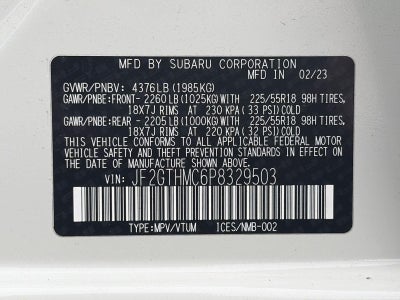2023 Subaru Crosstrek Limited CVT