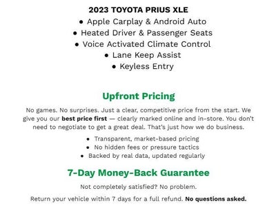 2023 Toyota Prius XLE AWD