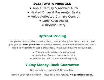 2023 Toyota Prius XLE AWD