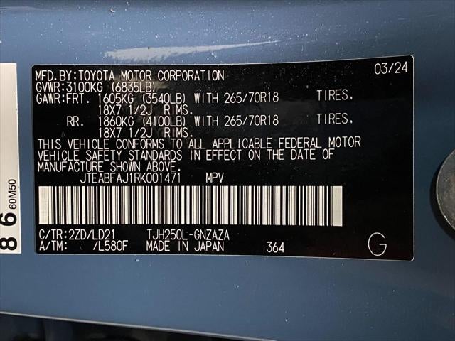 2024 Toyota Land Cruiser First Edition - Photo 72