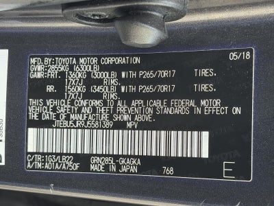 2018 Toyota 4Runner SR5 Premium 4WD