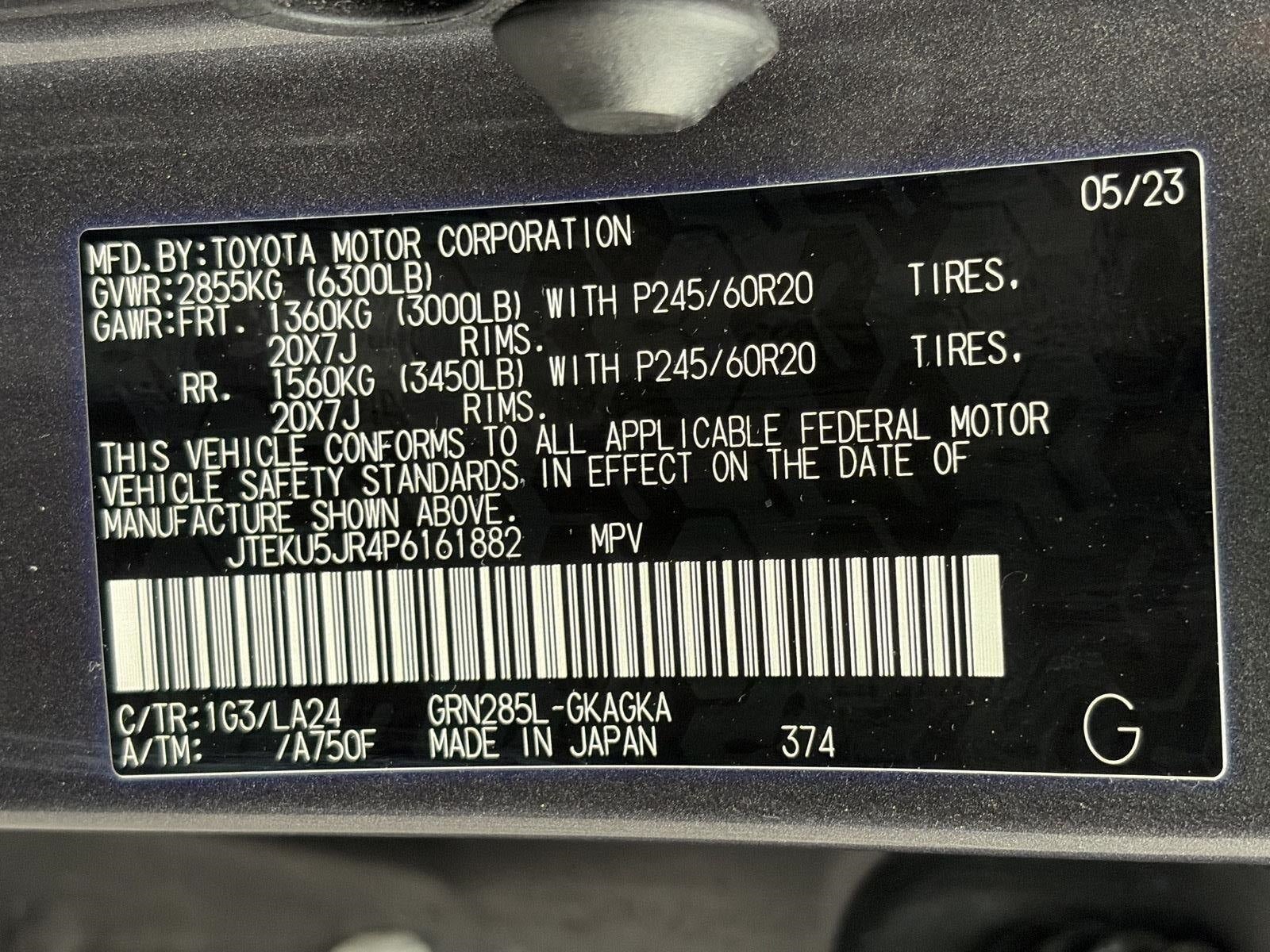 2023 Toyota 4Runner Limited 4WD