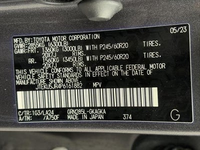 2023 Toyota 4Runner Limited 4WD
