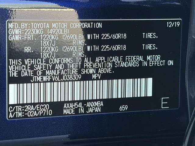2020 Toyota RAV4 Hybrid XSE AWD
