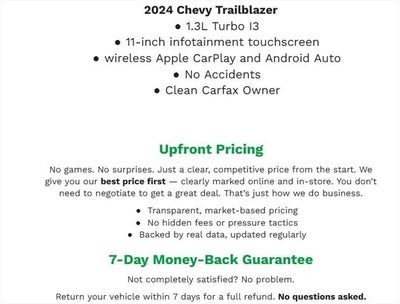 2024 Chevrolet Trailblazer AWD 4dr RS